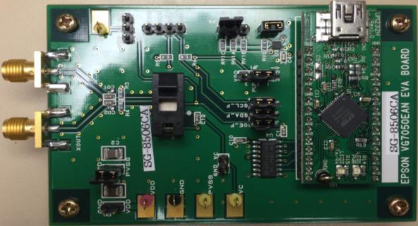Evaluation Board for User Programmable Devices (I 2 C Interface) Features PC USB connection to evaluation board Device evaluation by register setting through I 2 C Bus Target register