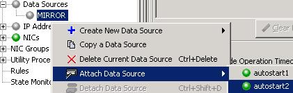 Installing EMC Hot Fixes, SQL Server 2012 Service Packs, and Windows Updates & 12. Select Detach Data Source: 13. Click Yes in the Confirm Detach of Datasource window: 14.