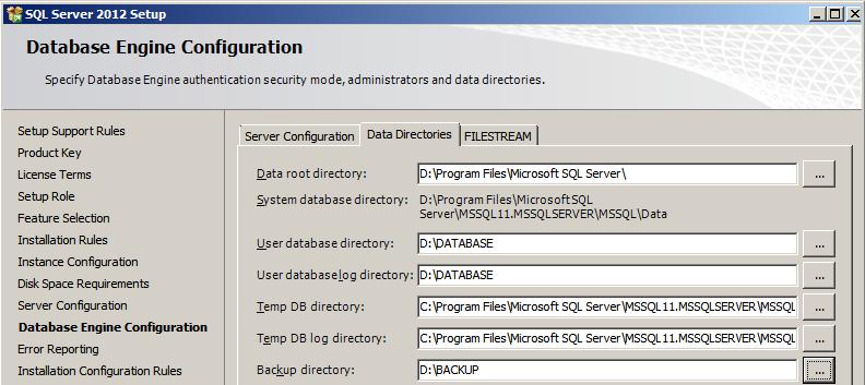 Renaming FS-1, and SQL Server 2012 Installation 24.