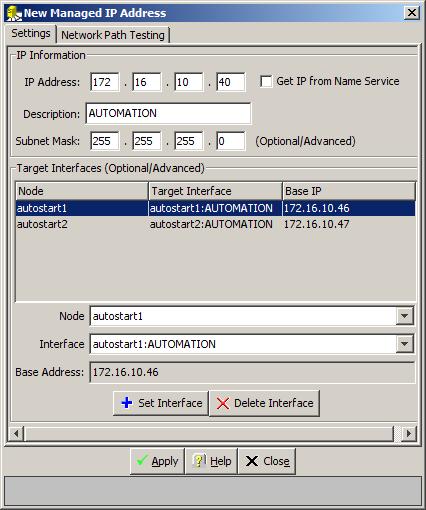 Configuring and Assigning Managed IP Addresses Configuring a Managed House IP address Use this procedure for configuring the managed House IP address. To Configure a Managed House IP address 1.