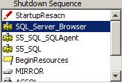 down arrow, move it above S5_SQL_SQLAgent: 7. Click Apply.