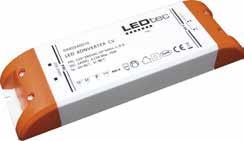 4 LED CONVERTER CV LED converter 60 W Part number 0440240025 (12 V DC) 0440240026 (24 V DC) Input voltage 200-240 V AC, 50 Hz Output voltage 12 V / 24 V DC Power max.