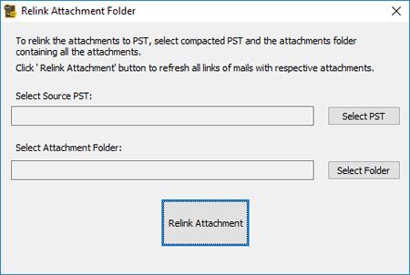 Relink Attachment Folder Once you install Stellar OST to PST Converter - Technician software, you also get a software called Stellar Attachment Links Updater - Technician.