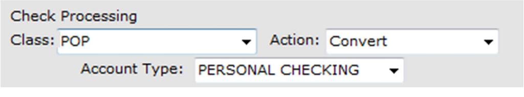 You must be processing with an Authorized Check Processor to use this feature.
