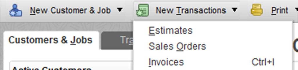 Click the Refunds & Credits icon on the QuickBooks