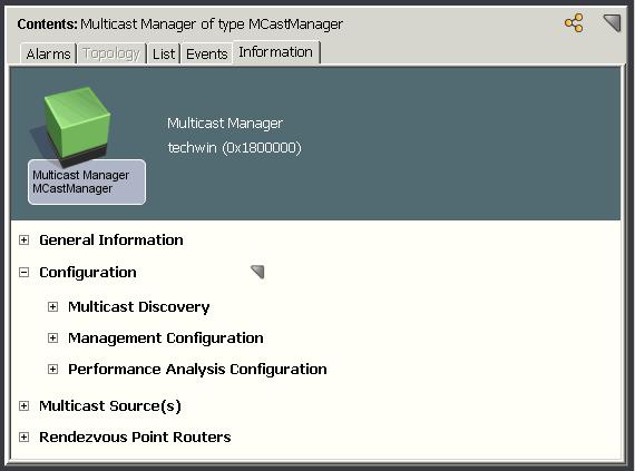 Chapter 2: Multicast Manager Configuration This section contains the following topics: Access Multicast Manager Configuration Parameters (see page 9) Multicast Discovery Subview (see page 10)
