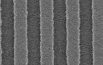 In order to match the CD-SEM metrology between mask and resist evaluations, a Field of View (FoV) of ~ 0.7 x 0.7 µm 2 with pixel sizes of ~ 5 nm was set in the direction along the lines.
