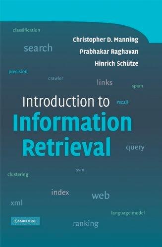 sources Introduction to Information Retrieval Christopher Manning,