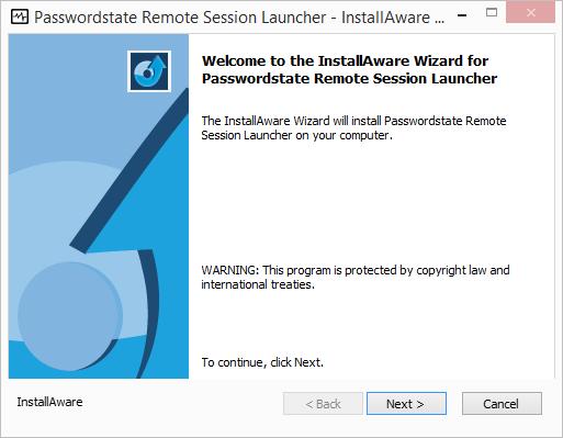 2 Installation Instructions To Install the Passwordstate Remote Session Launcher Utility, please follow these steps: Within the Passwordstate web site, navigation to your Preferences screen, and then