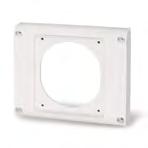 OMNIA 0120 6/72 CUT-OUT PLATE 136x125mm 16A [70x87] IP66 0125 6/72 32A [84x106] - Covers