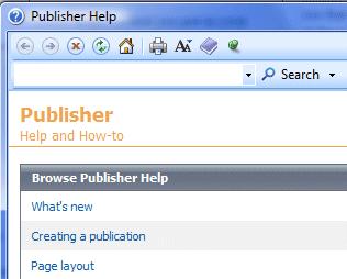 You have now successfully completed three publications Some Final Notes: Web Help When you are working in Microsoft Publisher 2007, if you desire instant assistance on a feature in Publisher, there