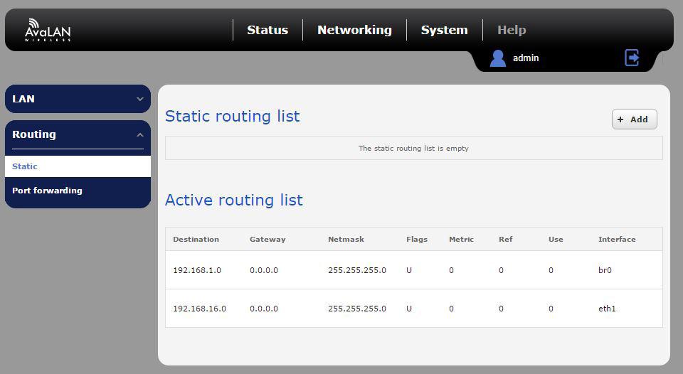 Routing Static Static routing is the alternative to dynamic routing used in more complex network scenarios and is used to facilitate communication between devices on different networks.