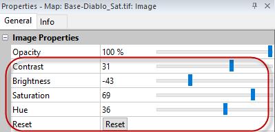 20. Adjust image brightness, contrast, saturation and hue of imagery Emphasize features in your image by applying image processing 21.