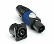 E339831) Speaker Connectors SP Series EP/AP Series Quick release, vibration resistant latch lock 2 or 4 pole Solder tabs,