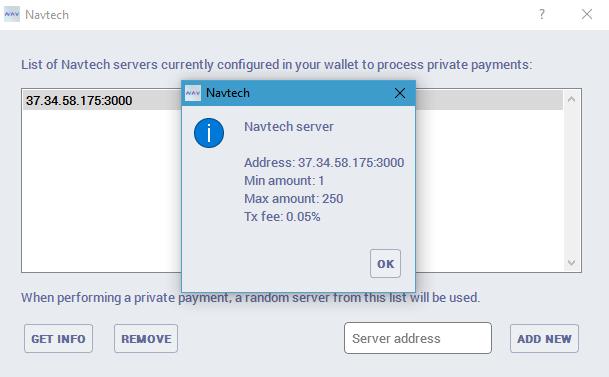 How to test the servers? You want to be a 100% sure everything is working perfectly before you make your cluster public. On my computer I had the Core Wallet running to make NavTech Transactions from.