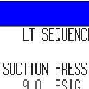 Multiple sequencer status screens may be present depending on the systems configuration.