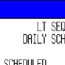 Daily Schedules The daily schedules are