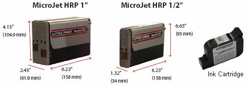 00 COMPLETE SYSTEMS 1/2 MicroJet HRP Printhead with Hand Held II CTS Controller: (part# -MJHRPC/CTS) Printhead, Controller, Mounting Bracketry, Cables, Software, Instructions. $1,945.