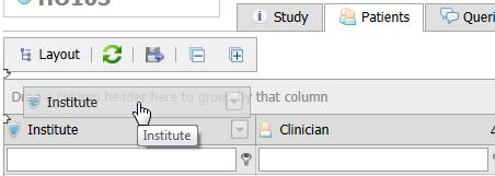 The Study tab shows the study details: ALEA instructions for Local Data Managers Here you can access study documents (if available, e.g. CRF instructions) or information on study accrual (with the option to adjust the chart settings).