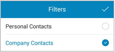 RingCentral Mobile App Guide The Main Menu 20 Filter Your Call Log Tap on the All Calls screen to filter your Call Log.