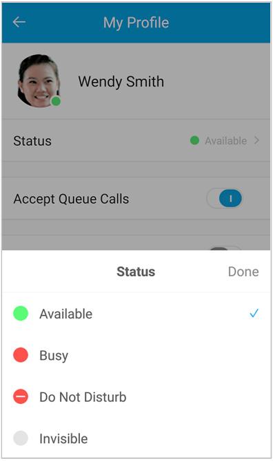 RingCentral Mobile App Guide Do Not Disturb 41 Do Not Disturb When you re busy and don t want to be interrupted, use Do Not Disturb to forward calls directly to voicemail.