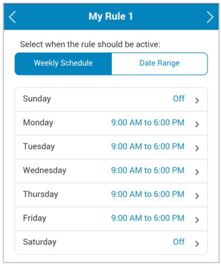 RingCentral Mobile App Guide Call Handling - Advanced Rules 53 Call Handling - Advanced Rules Advanced Call Handling lets you create specific additional rules for your number or extension based on