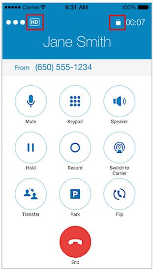 RingCentral Mobile App Guide HD Voice 64 HD Voice Premium and Ultimate editions will always try to use HD Voice when available.