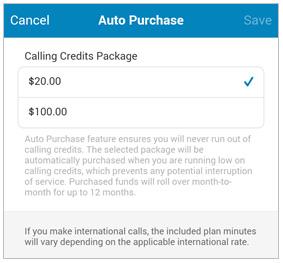 To change your plan, log in to your RingCentral account on your desktop. Auto-Purchase Per-minute charges for international calls (see next page) are not billed to your account.
