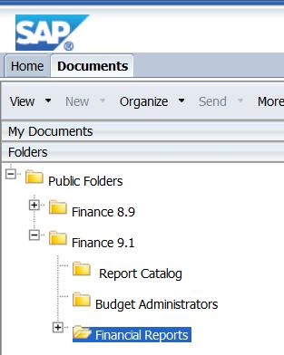 Find Your Reports 1. Expand Public Folders 2.