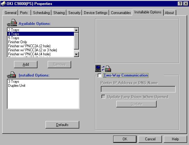 Windows TCP/IP Network Installation (cont d) 4 Install the EFI Fiery Utilities 1. Insert the EFI Utilities CD (CD2) into your CD-ROM drive. 2. Select your language. 3.