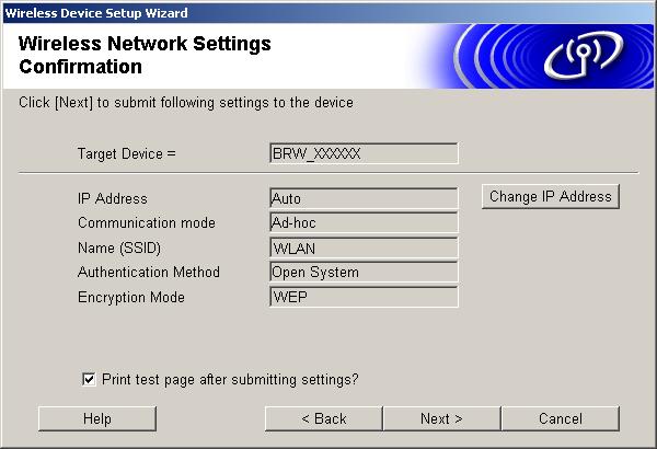 8 16 Enter a new SSID and choose the Authentication Method and Encryption Mode from the pull-downs in each setting box. Then enter the Network key and click Next.  17 Click Next.