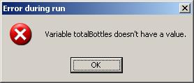 Starting Out with Programming Logic and Design 10 Step 12: To fix the error, to set the counter to 1, and to reset the todaybottles back to 0 for multiple repetitions, add three