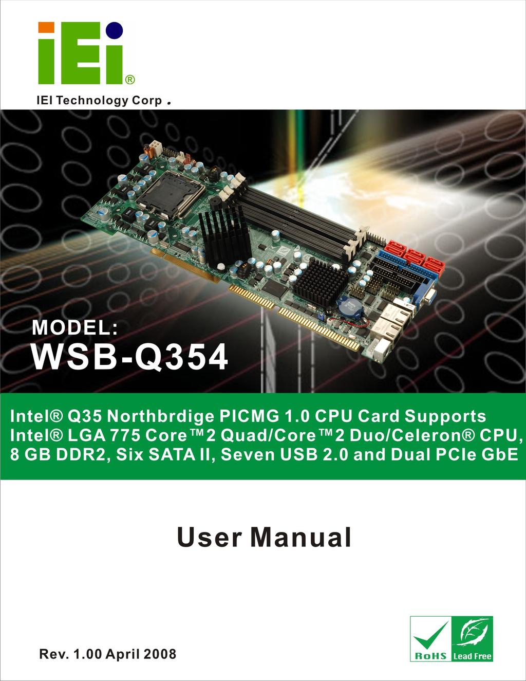 WSB-Q354 PICMG 1.