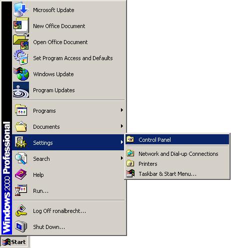Figure 7-19: Windows Control