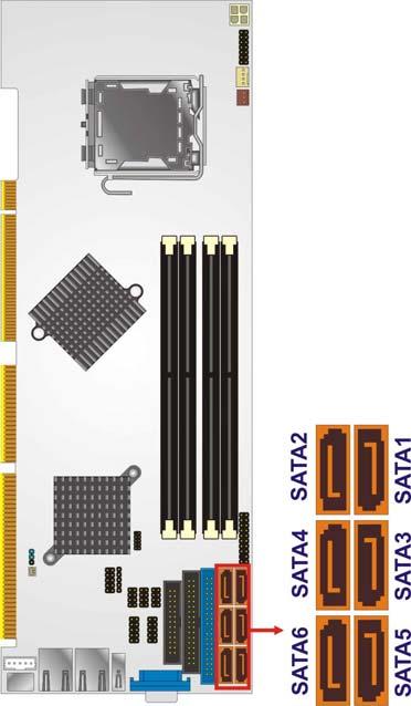 Figure 4-12: SATA Drive Connector