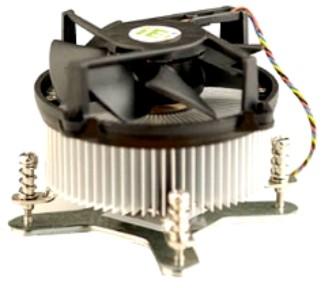 Figure 5-5: IEI CF-520 Cooling Kit An IEI Socket LGA775 CPU cooling kit shown in Figure 5-5 can be purchased separately. The cooling kit comprises a CPU heat sink and a cooling fan.