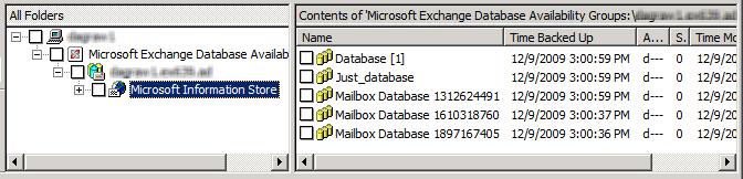 Performing backups of Exchange Server, mailboxes, and public folders Performing user-directed snapshot backups of Exchange Server 119 6 Select File > Specify NetBackup Machines and Policy Type.