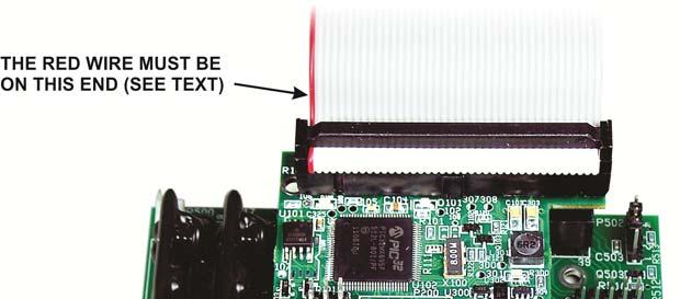 Connect the ribbon cable to the P102 on the P3SVGA board as shown in Figure 7.