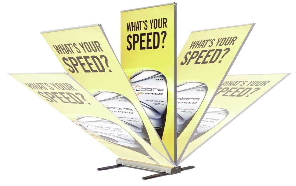 Expand MediaScreen 2 outdoor BENDS IN THE WIND Our patent pending design allows your message to be legible in the Expand MediaScreen 2 outdoor even with wind speeds up to 22 MPH (10 meters/second).