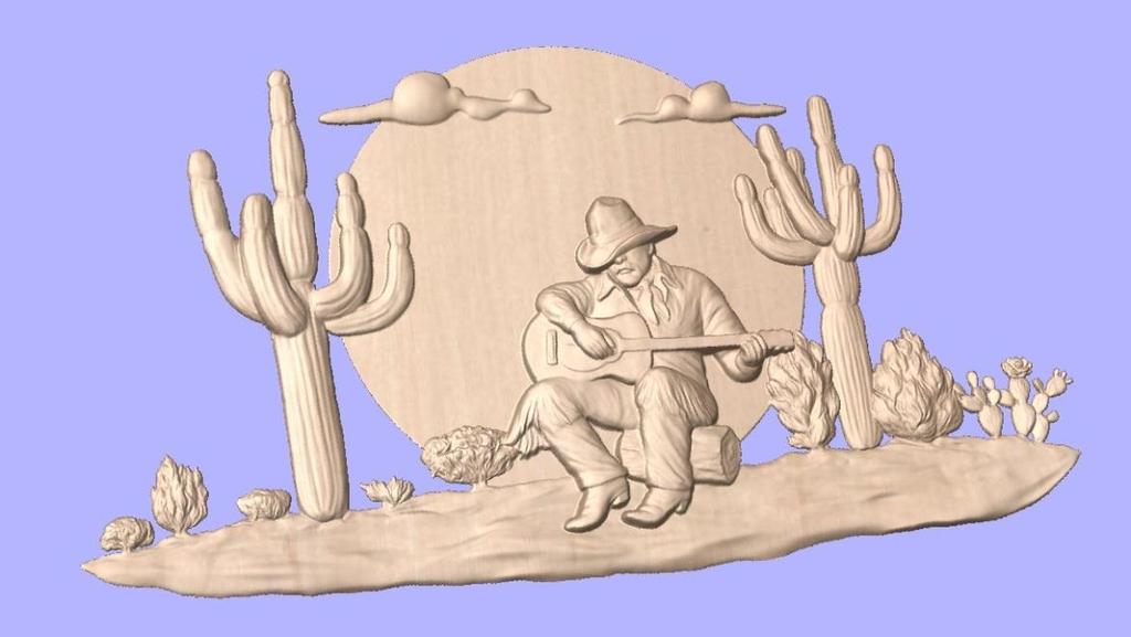 B4 Sunset Saguaro Scene Project Overview This project comprises 3 sections plus a companion tutorial: Tutorial B4A is approx. 15 minutes long.
