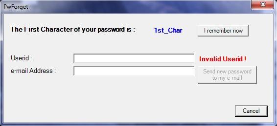 Then select that new user from the Userid dropdown, and change its settings and password to the desired ones. Each user can be granted access to specific sections.