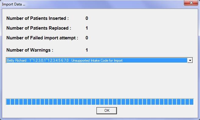 IMPORT DATA TO MANUAL INTERFACE To import information from an interface into the manual interface, select the Import Next Run in Database option from the context menu.