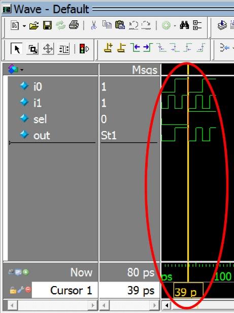 [5] Navigating the Simulation The initial waveforms are rather hard to see, so let s explore the navigation options in ModelSim: Many of the following commands will only be usable if the Wave pane is