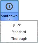 Shutdown procedure The Shutdown function of the Attune NxT Software facilitates the automated shutdown of the instrument.
