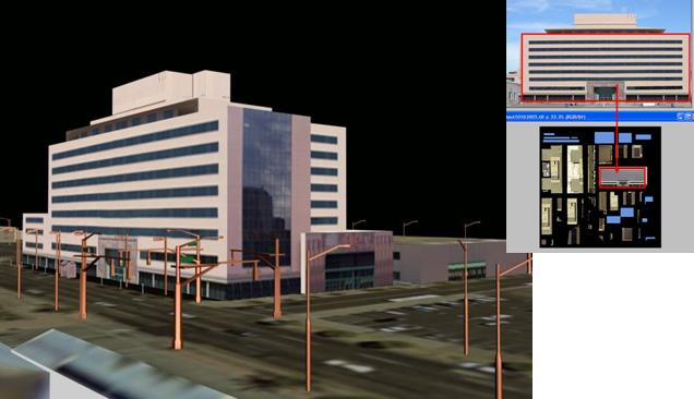 It is not recommended to use heavily because it takes a few hours to fix the problems on each building. Figure 3: Modelling process. Figure 4: Editing buildings. 6 Results and application 6.