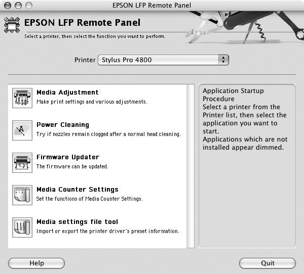 32 Setting Up the Printer Updating Your Printer Firmware Before you begin using your printer, you should check for a newer version of firmware on the Epson support site and update your printer, if