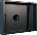 constructions Allows front access flush mount Allows rear access flush mount compact, stable wall mount box for on wall mounting on VESA 75/100 Dimensions [mm] Cut-Out 10 MU10 313x258 MU10T 285x230 -