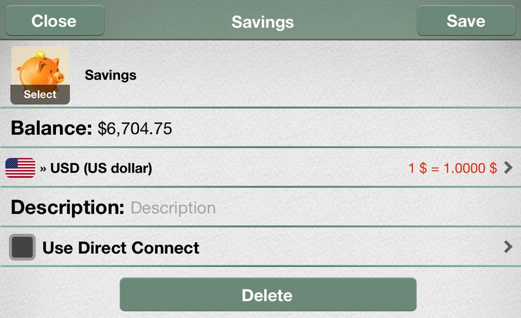 Accounts The first thing to do with Checkbook HD is to set up accounts. Create a Checkbook account for each financial account you have in real life (e.g. checking, savings, credit card, etc.).