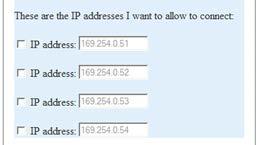 Section 4 - Configuring the Serial Server 3. Type the TCP port number to be used in the I want to wait for connections on TCP port number box. 4. Select the number of connections in the and limit the number of connections to drop down box.