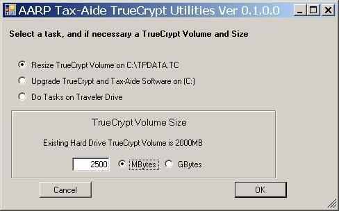 APPENDIX F Changing the size of a TrueCrypt Volume As a TrueCrypt volume is effectively a formatted disk drive, there is no way to directly change its size.